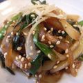 tomokoshiawase's cooksnap of when they made 大根とにらと白菜の甘辛炒め.