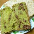 まりベジ's cooksnap of when they made 早焼き☆抹茶餡子ロール食パン.