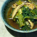 ゆずゴーヤ's cooksnap of when they made 【農家のレシピ】小松菜としいたけの煮物.