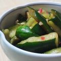 yappyパクパク's cooksnap of when they made 美味しい！ピリ辛きゅうり★.