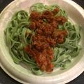 おずちゃん's cooksnap of when they made ほうれん草入り生パスタの作り方.