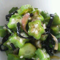 ☆shizu's cooksnap of when they made オクラとミョウガと塩こんぶ！.