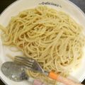さるへび's cooksnap of when they made 旨っ！カルボナーラ風明太子スパゲッティー.