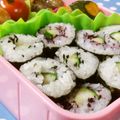 Natsutach's cooksnap of when they made お弁当に✿ふりかけ細巻き☆きゅうり入り.