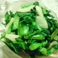 たもたん's cooksnap of when they made 大根の葉っぱで美味しい簡単浅漬け.