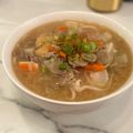 komugiko4's cooksnap of when they made ☆豚汁うどん☆.