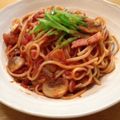 maarine's cooksnap of when they made トマトとベーコンのパスタ.