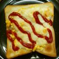 おかちゃんキッチン's cooksnap of when they made 簡単に出来ちゃう♪卵トーストその②.