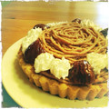 angel ali's cooksnap of when they made 秋の定番☆渋皮煮のモンブランタルト.