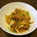 micthanks's cooksnap of when they made 豚肉☆エリンギにんにく炒め.