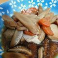 コモペット's cooksnap of when they made 里芋ゴボウ鶏.