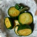 のん3k's cooksnap of when they made ☆キューリのニンニク醤油の漬物☆.
