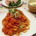 ラニカイ♥'s cooksnap of when they made 簡単♪トマトクリームパスタ！.