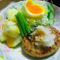 お抹茶まかろん's cooksnap of when they made ポン酢と大根おろしのあっさりハンバーグ.