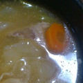 majoram's cooksnap of when they made 米がなくても！つるもちっ★豚汁風すいとん.