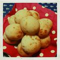 nowaゴハン's cooksnap of when they made 雪印マッシュポテトで☆簡単ポンデケージョ.