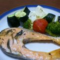 don_doko's cooksnap of when they made 鮭と野菜のローズマリーグリル.