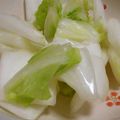 よもぎとヨーゼフ's cooksnap of when they made 白菜の浅漬け.