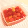XI1103's cooksnap of when they made ＊＊ミニトマトの宝石＊＊.