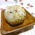 ともみ917's cooksnap of when they made 青じそと天かすのさっぱりおにぎり.