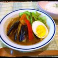 赤チェック525's cooksnap of when they made スパイシーチキンのスープカレー夏野菜添え.