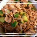 風の谷☆ナウシカ☆'s cooksnap of when they made 豚肉ときゅうりの梅肉炒め.