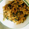 ☆おみな☆'s cooksnap of when they made 簡単!豚バラと卵とホウレン草炒め.