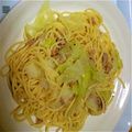 ぴょくん's cooksnap of when they made 春キャベツとツナのパスタ.