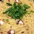 りくこ65's cooksnap of when they made たこと大葉の簡単ペペロンチーノ.