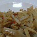 Ruri03's cooksnap of when they made 大根の皮で！ラー油きんぴら.