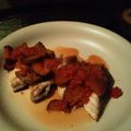 ゆらら１７'s cooksnap of when they made 鯛のソテー♪なすのトマトソース添え.