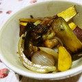 ともみ917's cooksnap of when they made さつま芋と茄子で☆秋の豚肉生姜焼き.