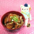 みなみんくっきんぐ's cooksnap of when they made 豚の角煮丼.