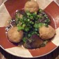 kaoriuran's cooksnap of when they made 鶏団子となすのおろし煮.