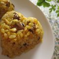 まろんかふぇ's cooksnap of when they made きのこたっぷり♡カレー風味のバターライス.
