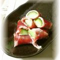 ＴＯＭＯＷＡＴ's cooksnap of when they made ✿簡単ヘルシー❀オードブル✿生ハム胡瓜巻.