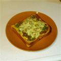mirenyan's cooksnap of when they made 納豆ピザ風トースト.