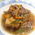 fueusagi's cooksnap of when they made 揚げだし豆腐の肉そぼろあんかけ.