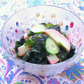 りるぷり's cooksnap of when they made 超簡単♪わかめ＆かまぼこのナムル風酢の物.