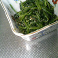 ソラちょ's cooksnap of when they made 和のき・ほ・ん・ほうれん草のゴマ和え.