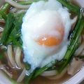 paj725's cooksnap of when they made きのこと温玉のかけうどん♪.