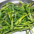 紺さん's cooksnap of when they made 空芯菜にんにく炒め　ベトナム風.