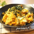patisier's cooksnap of when they made かぼちゃ＊竹輪のとろ～り卵チーズ丼.