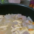 tonman's cooksnap of when they made 栄養満点☆豚汁☆.