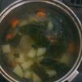 クマニャン's cooksnap of when they made ワカメと春雨スープ.