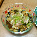 勇太翔太ママ's cooksnap of when they made 麺つゆで茄子の揚げ漬し.