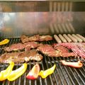 rakuen's cooksnap of when they made 漬けて焼くだけ牛肉のフランクステーキ　ＢＢＱ ver..