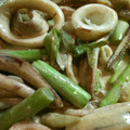ゆちんちょ's cooksnap of when they made ！コク旨！マヨオイスターソースのイカ炒め.
