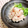 ちわここ's cooksnap of when they made 温かい山芋の梅和え.