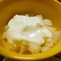 ayaakari's cooksnap of when they made 梨ヨーグルト.